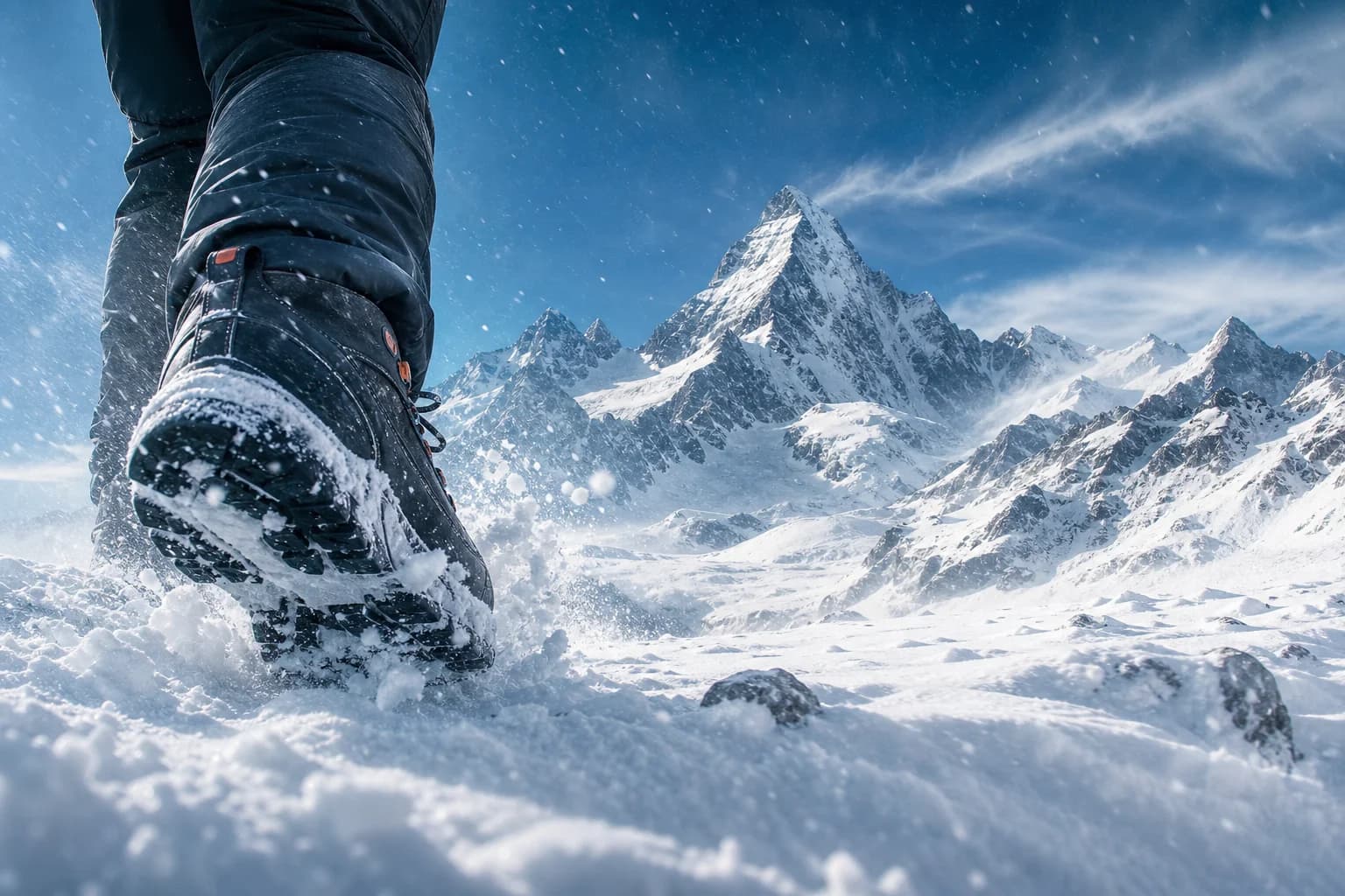 Winter outdoor adventure
